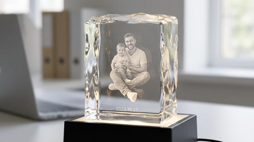Fars dags gave med billede i glas: 15 idéer der rammer plet